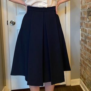 Brooks Brothers pleated midi skirt